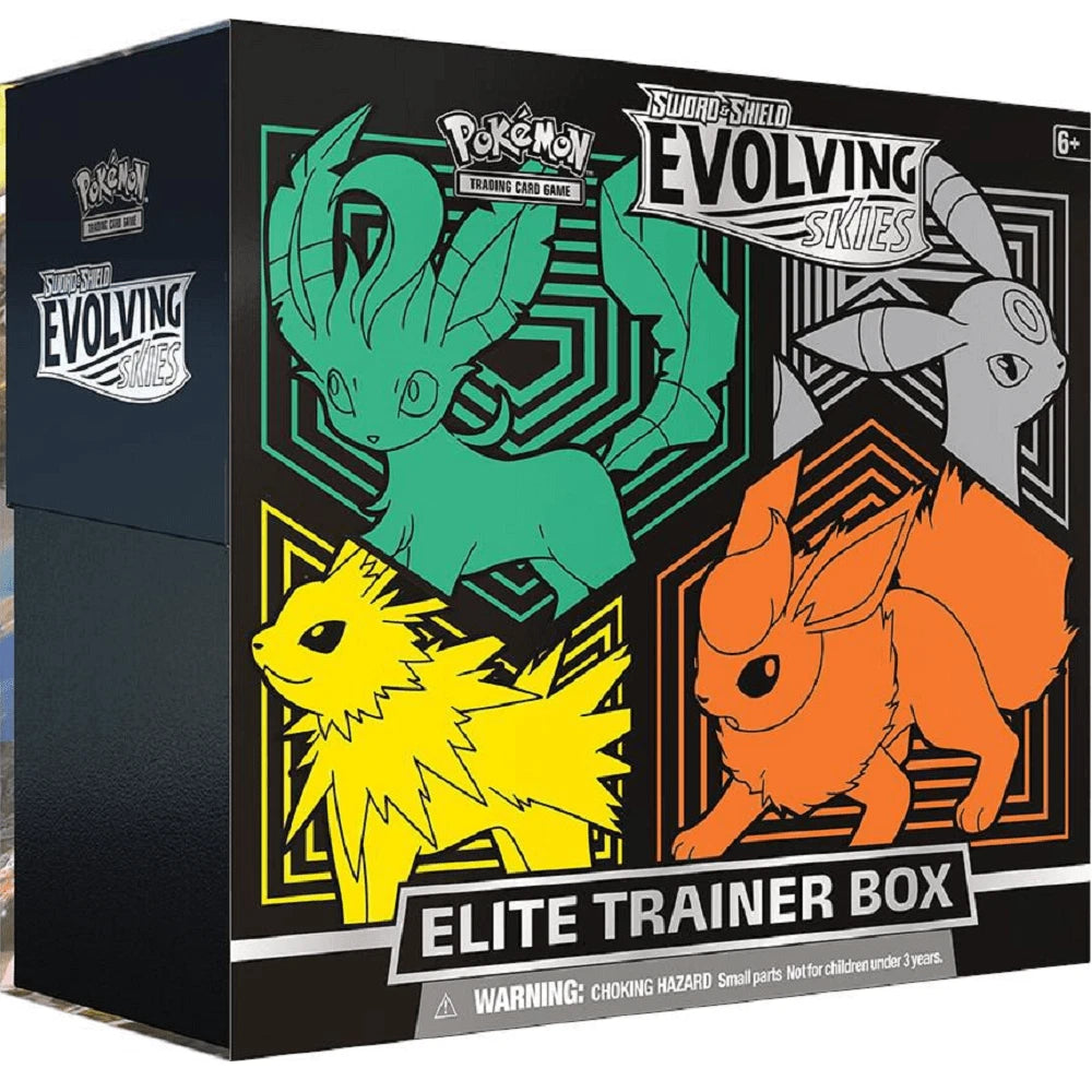 Pokemon TCG Sword and Shield - Evolving Skies Elite Trainer Box